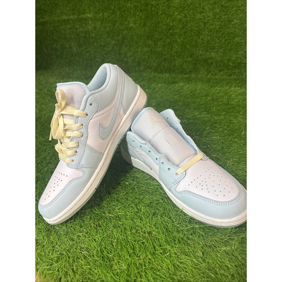 Air Jordan 1 Low SE Men's Size 8.5‎ Glacier Blue/Sea Glass HJ5999 400 Fast Ship - Picture 2 of 6